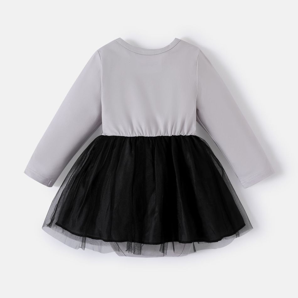 Harry Potter Bébé Fille Enfantin Manches longues Barboteuses Gris big image 2