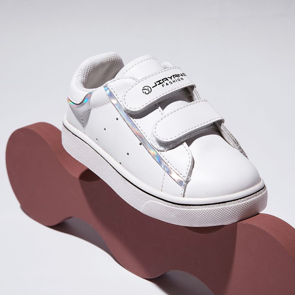 Criança Unissexo Casual Cor sólida Calçado casual Branco big image 2
