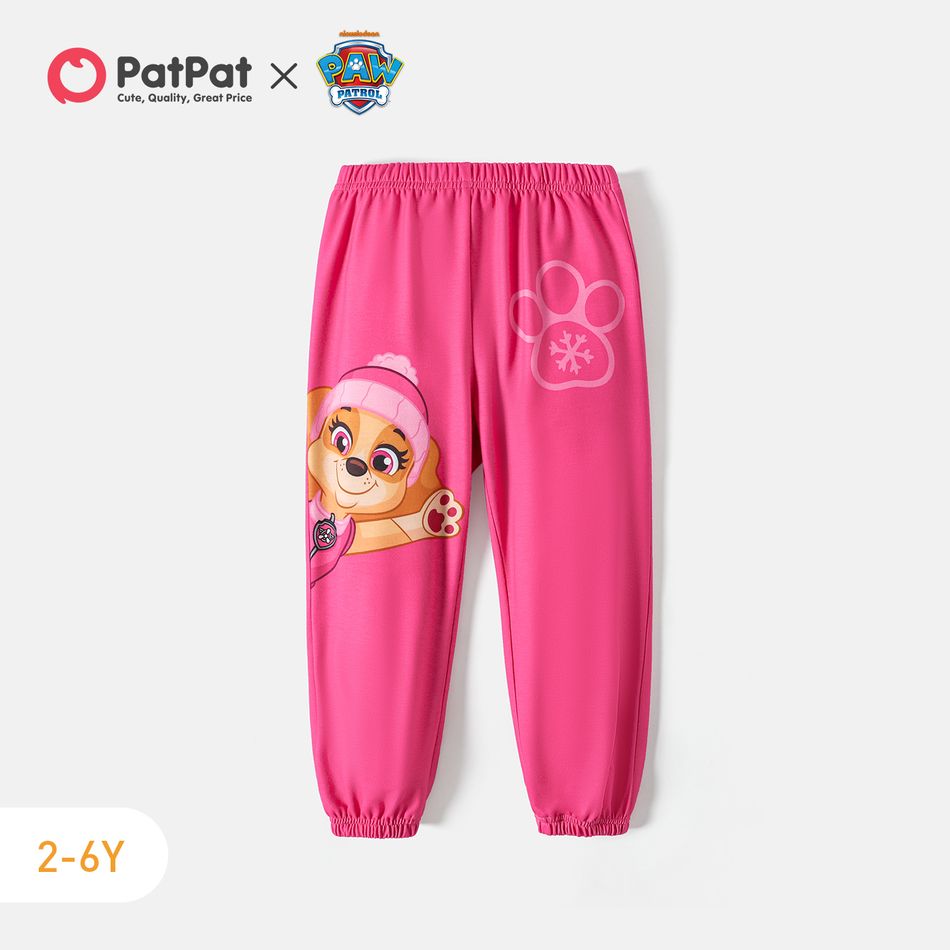 PAW Patrol Toddler Boy/Girl Paw Print Elasticized Pants Roseo