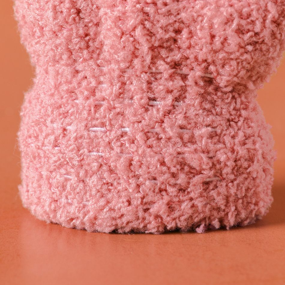 Baby / Toddler Plush Thermal Mittens Gloves Pink big image 3
