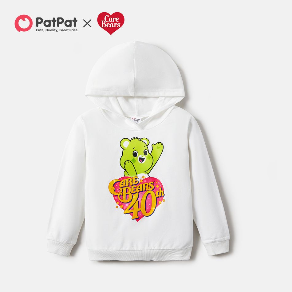 Care Bears Family Matching 100% Cotton Long-sleeve Graphic Print Hoodies White big image 6