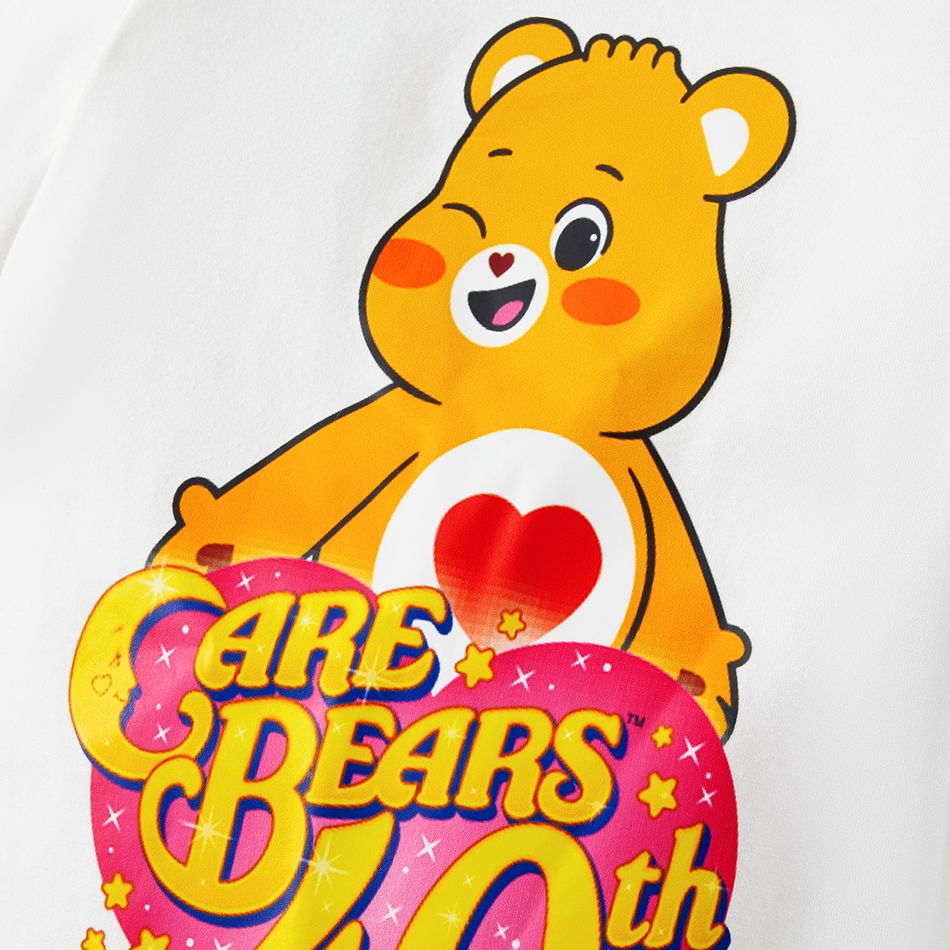 Care Bears Family Matching 100% Cotton Long-sleeve Graphic Print Hoodies White big image 10
