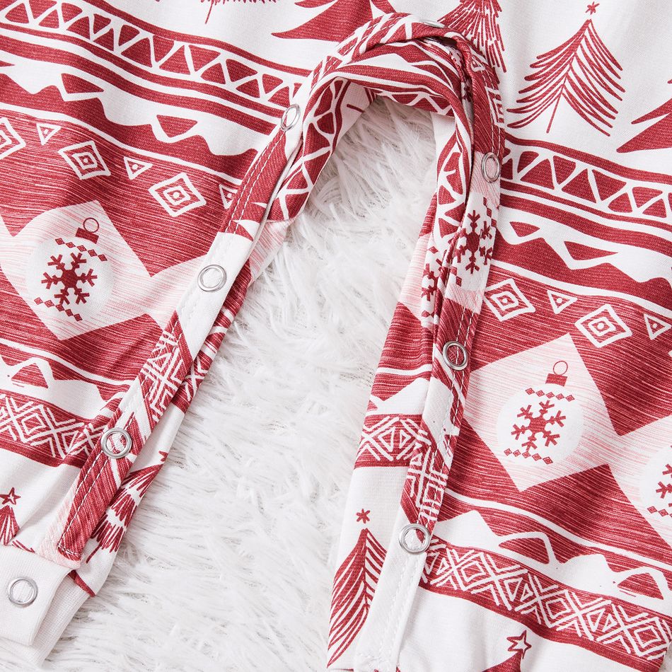 Natale Look per tutta la famiglia Manica lunga Coordinati per tutta la famiglia Pigiami (Flame Resistant) Marrone Cameo big image 10