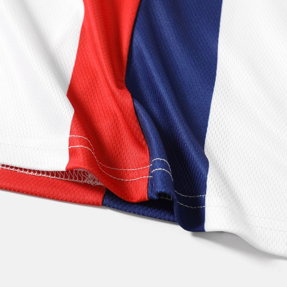 Family Matching Short-sleeve Graphic White Soccer T-shirts (France) White big image 11