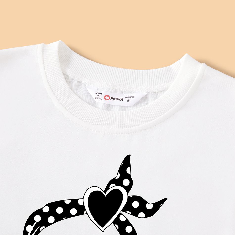 Thanksgiving Day Family Matching Turkey & Letter Print Long-sleeve Sweatshirts Color block big image 6