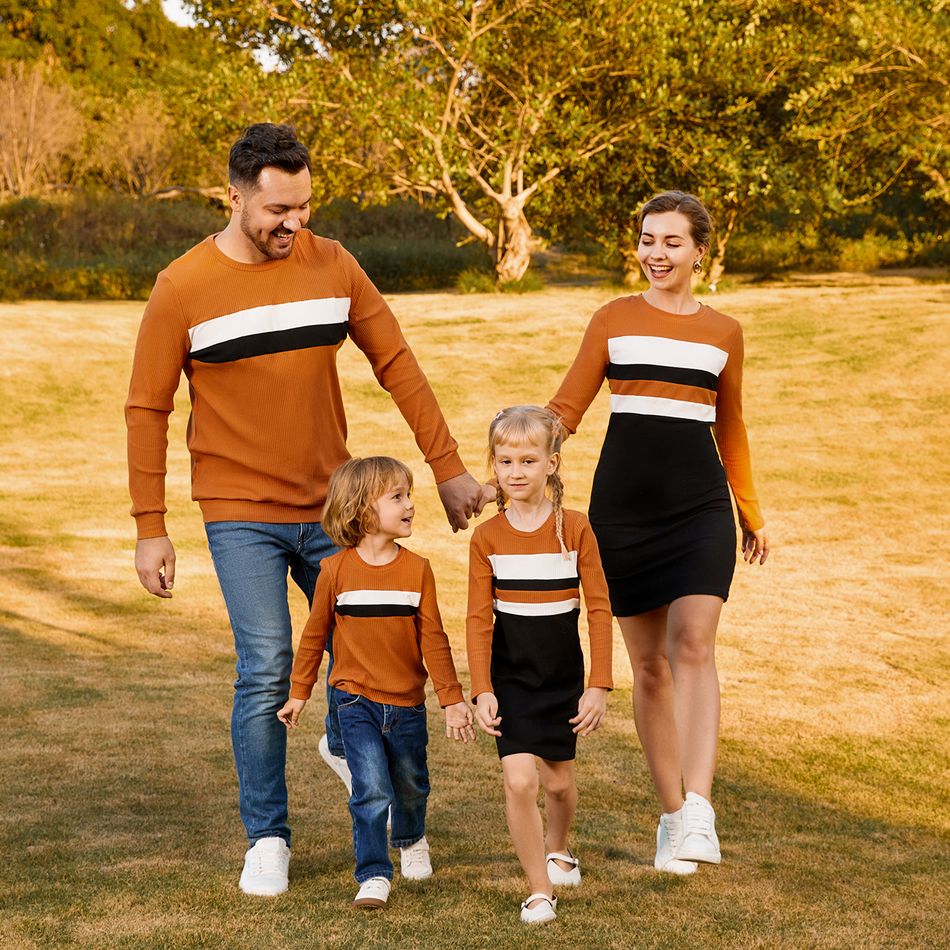 Look de família Manga comprida Conjuntos de roupa para a família Conjuntos Preto/Branco/Vermelho big image 13
