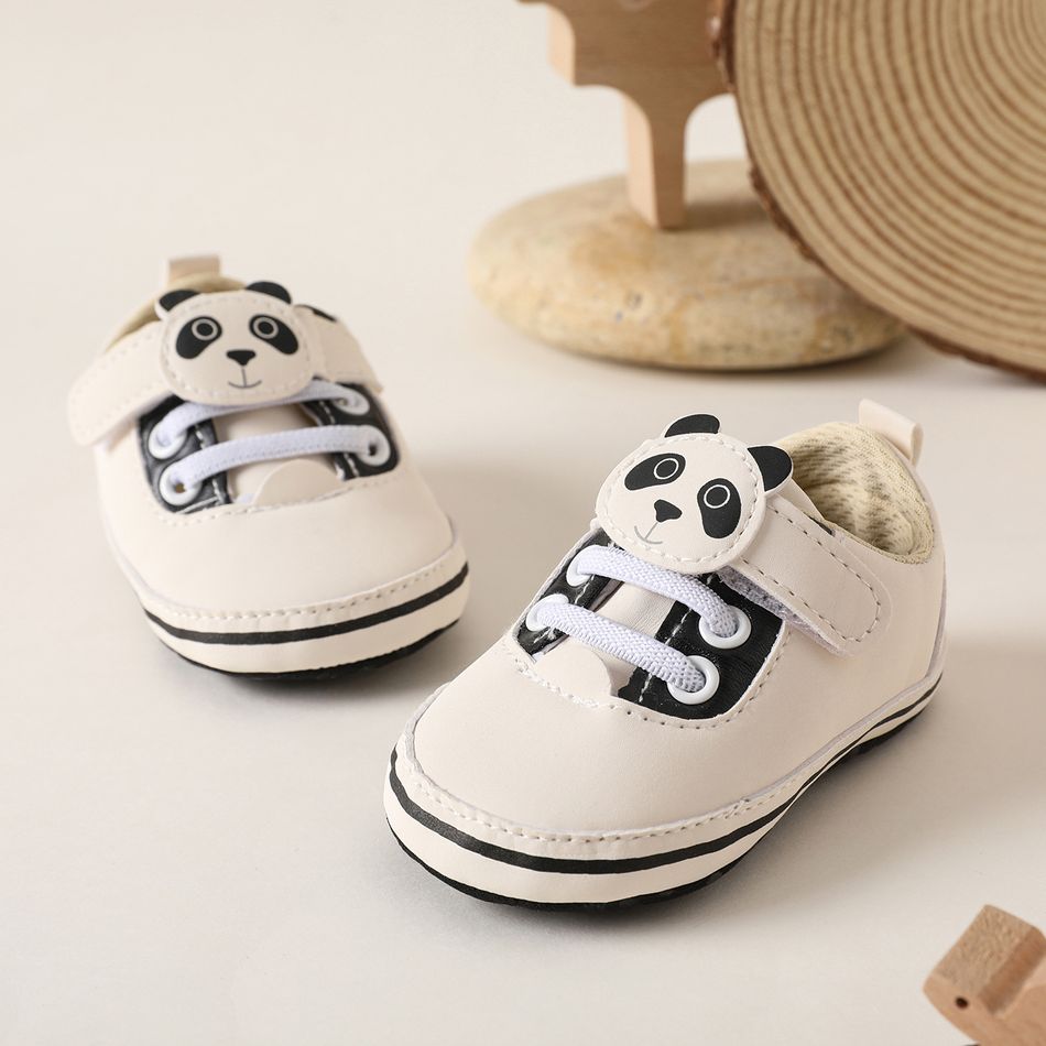Baby / Toddler Cartoon Panda Prewalker Shoes Black big image 3