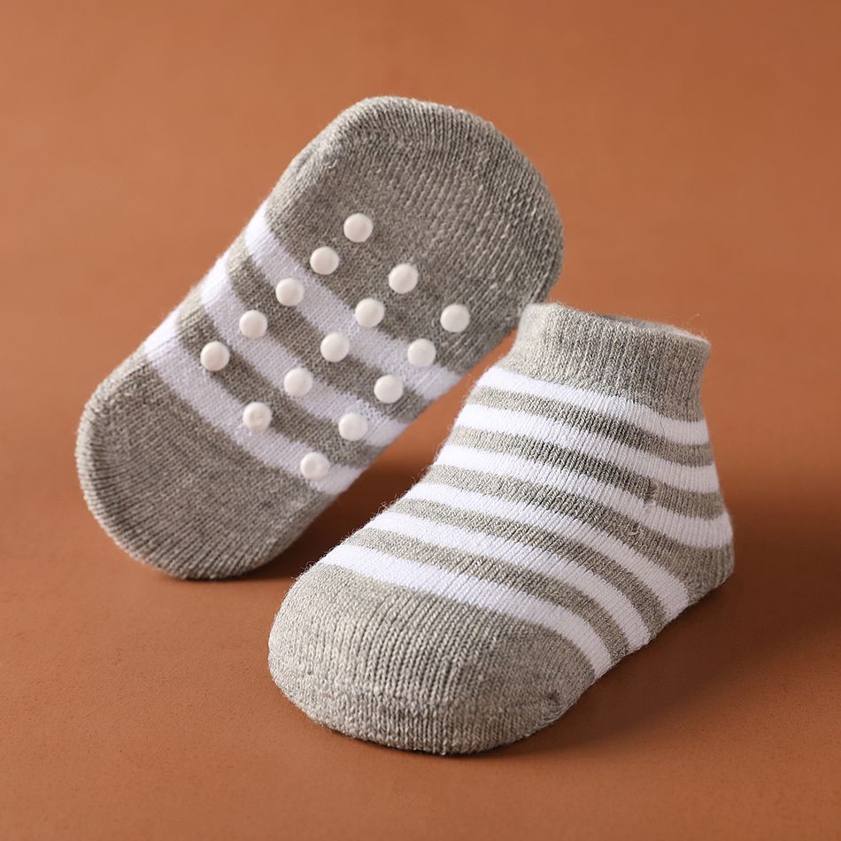 6-pairs Baby Stripe Socks Set Multi-color big image 2