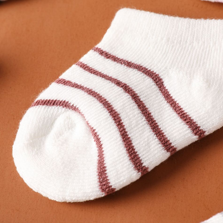 6-pairs Baby Stripe Socks Set Multi-color big image 4