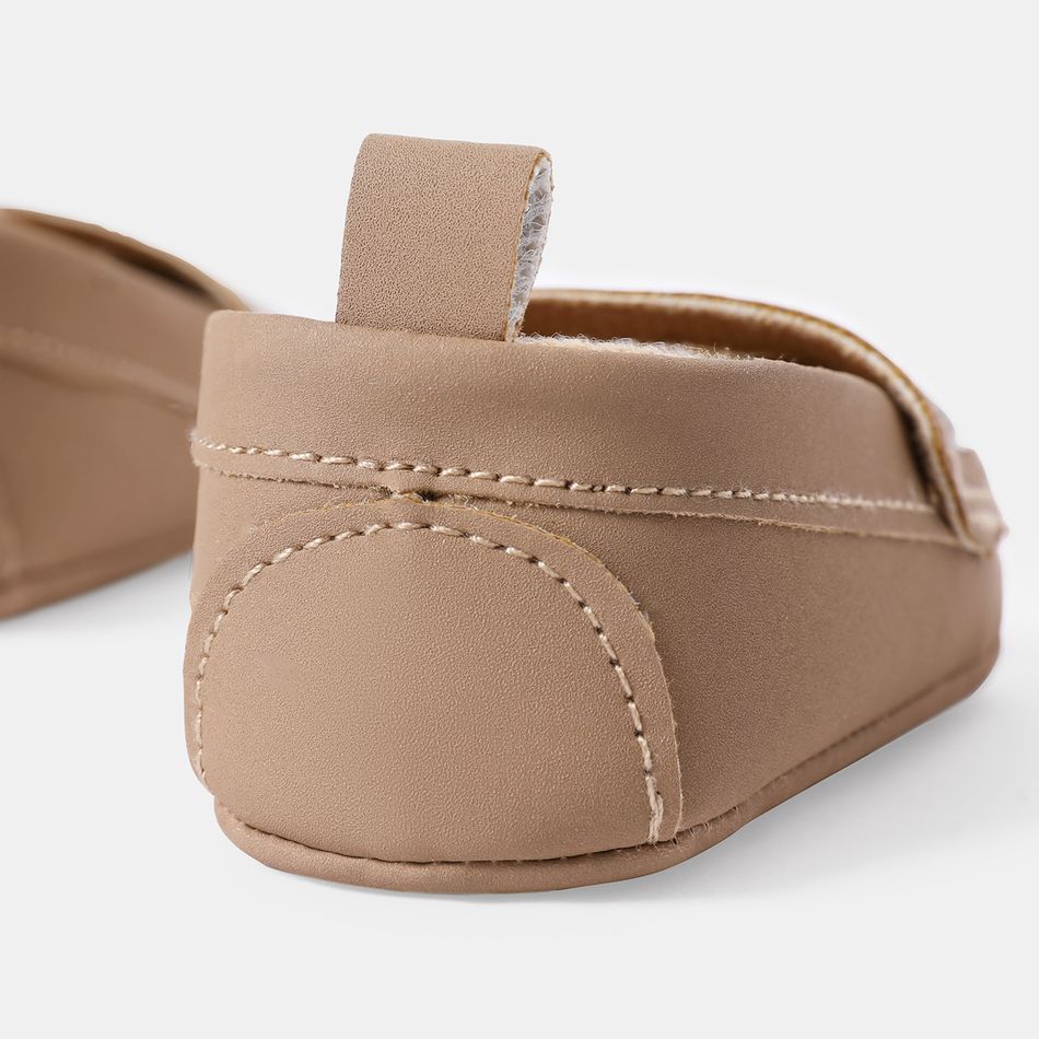 Baby / Toddler Stitch Detail Loafers Khaki