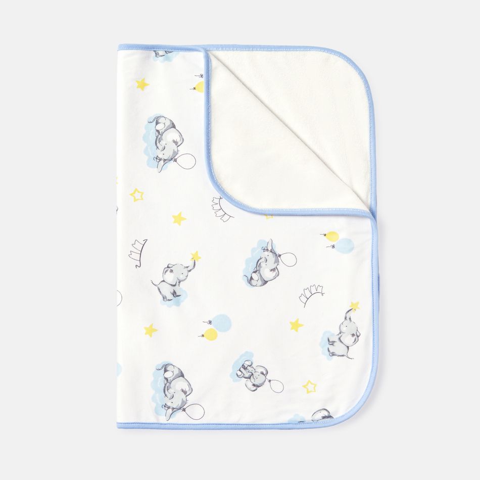 100% Cotton Elephant Pattern Baby Changing Pad Liners Multi-color