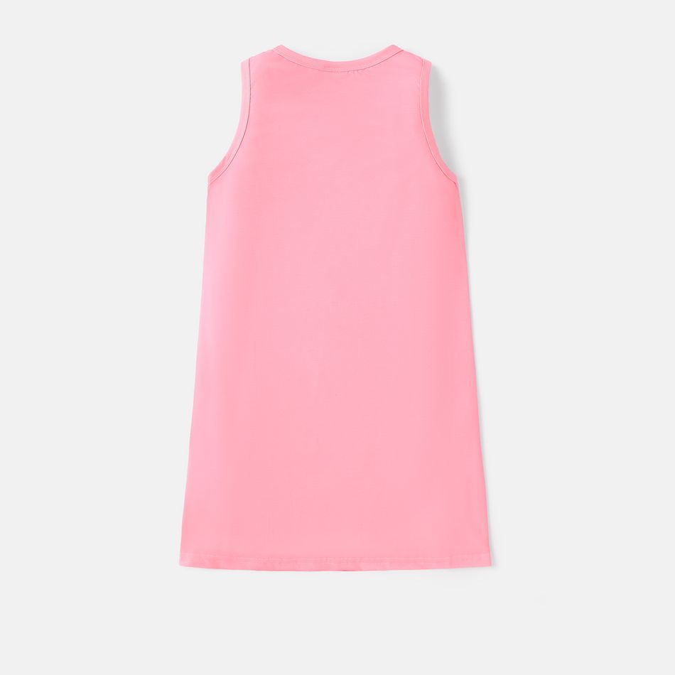 L.O.L. SURPRISE! Kid Girl Naia Character Print Sleeveless Dress Pink big image 5