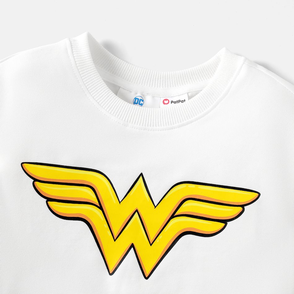 Justice League Toddler Boy/Girl Cotton Pullover Sweatshirt White big image 2