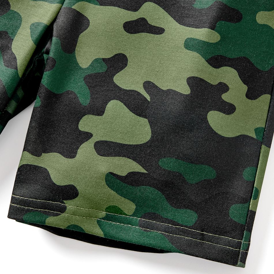 Naia Toddler/Kid Boy Letter/Camouflage Print Elasticized Shorts Camouflage big image 3