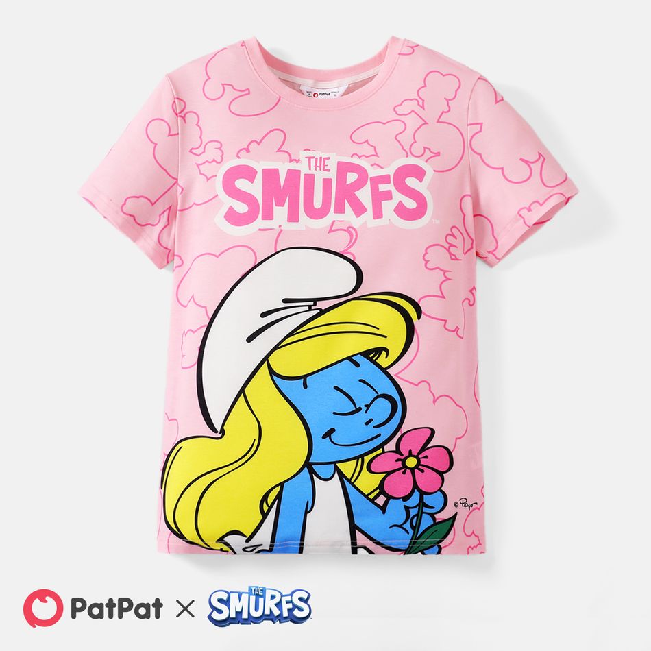 The Smurfs Family Matching Graphic Print Short-sleeve Naia Tee Colorful big image 8
