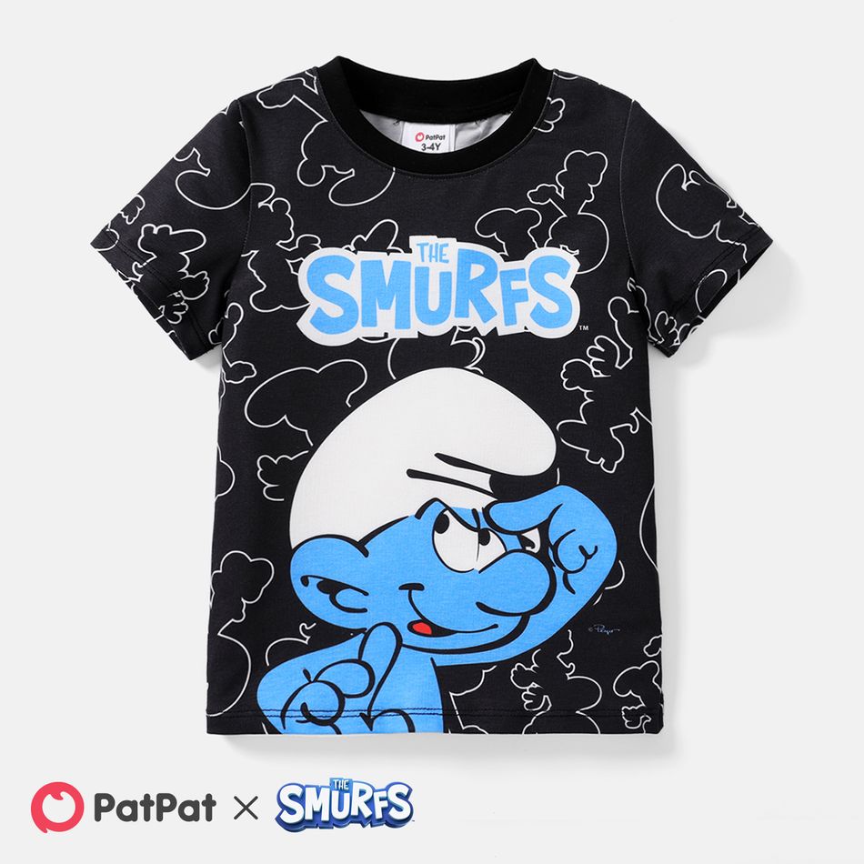 The Smurfs Family Matching Graphic Print Short-sleeve Naia Tee Colorful big image 4