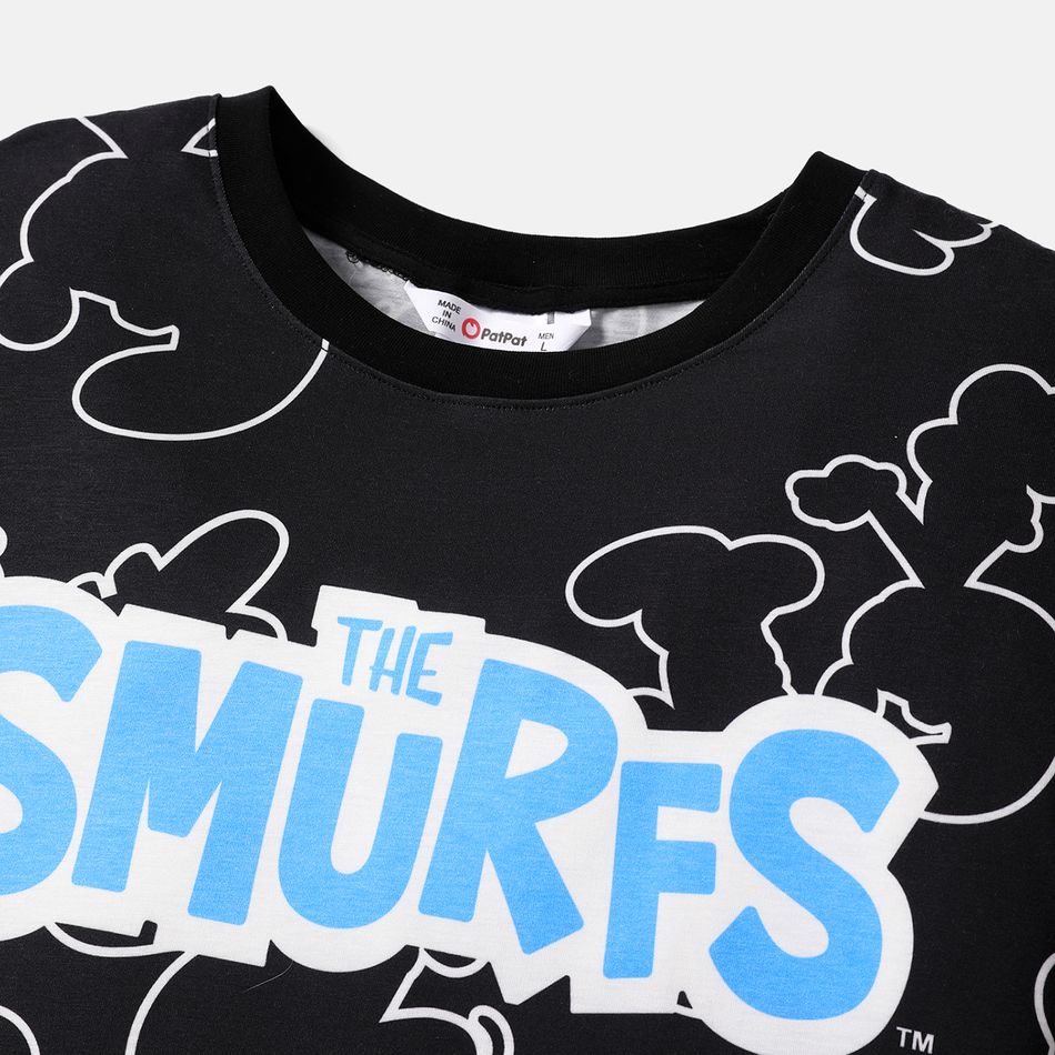 The Smurfs Family Matching Graphic Print Short-sleeve Naia™ Tee Colorful