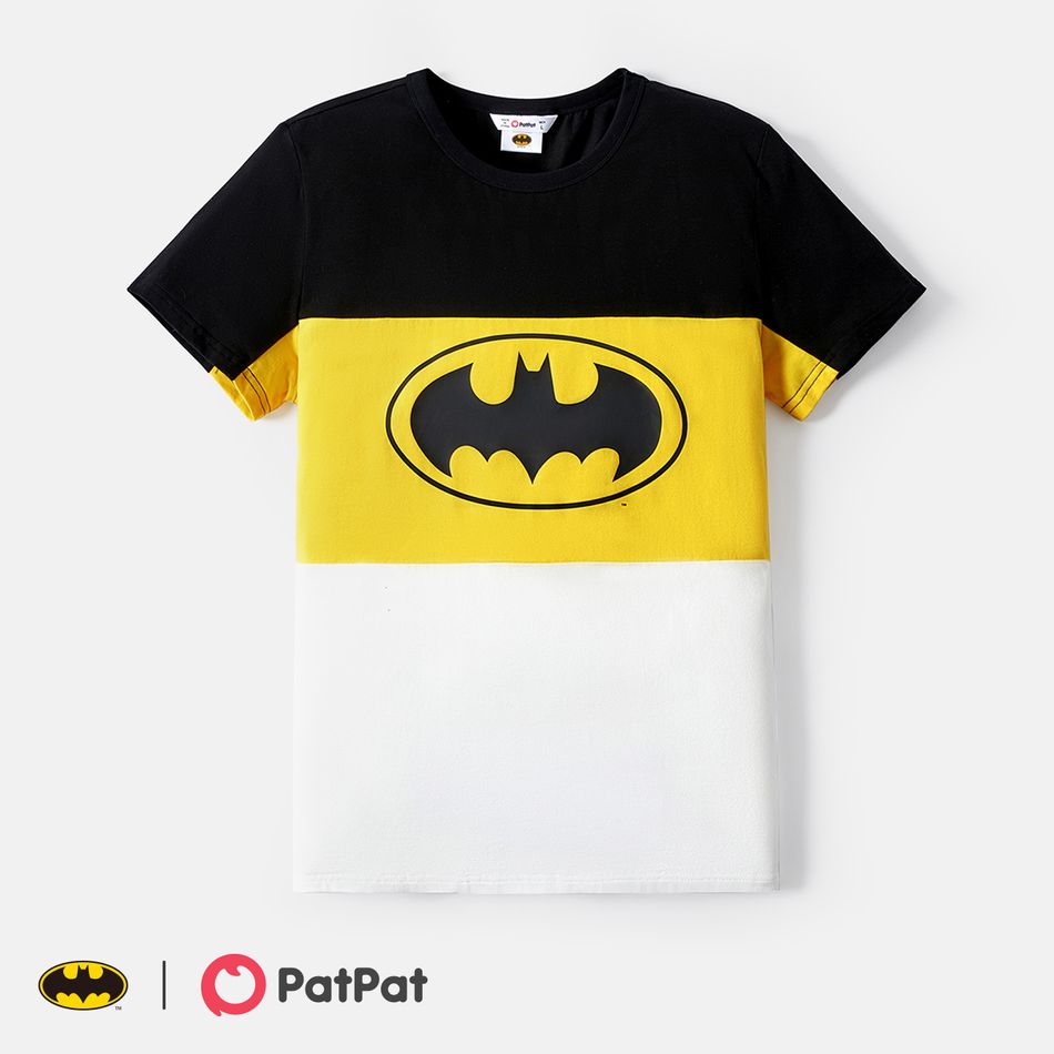 Batman Family Matching Cotton Short-sleeve Graphic Colorblock Tee ColorBlock big image 8