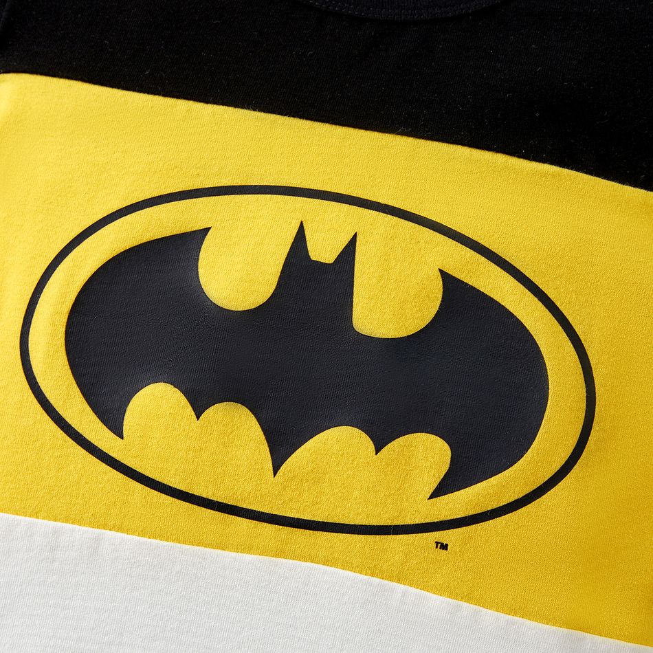 Batman Family Matching Cotton Short-sleeve Graphic Colorblock Tee ColorBlock big image 5
