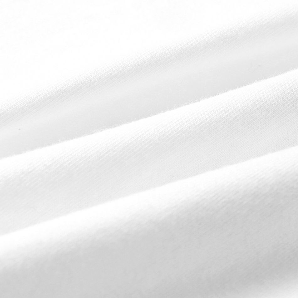 2pcs Kid Boy Bear Print Short-sleeve Tee and Letter Print Shorts Set White big image 5