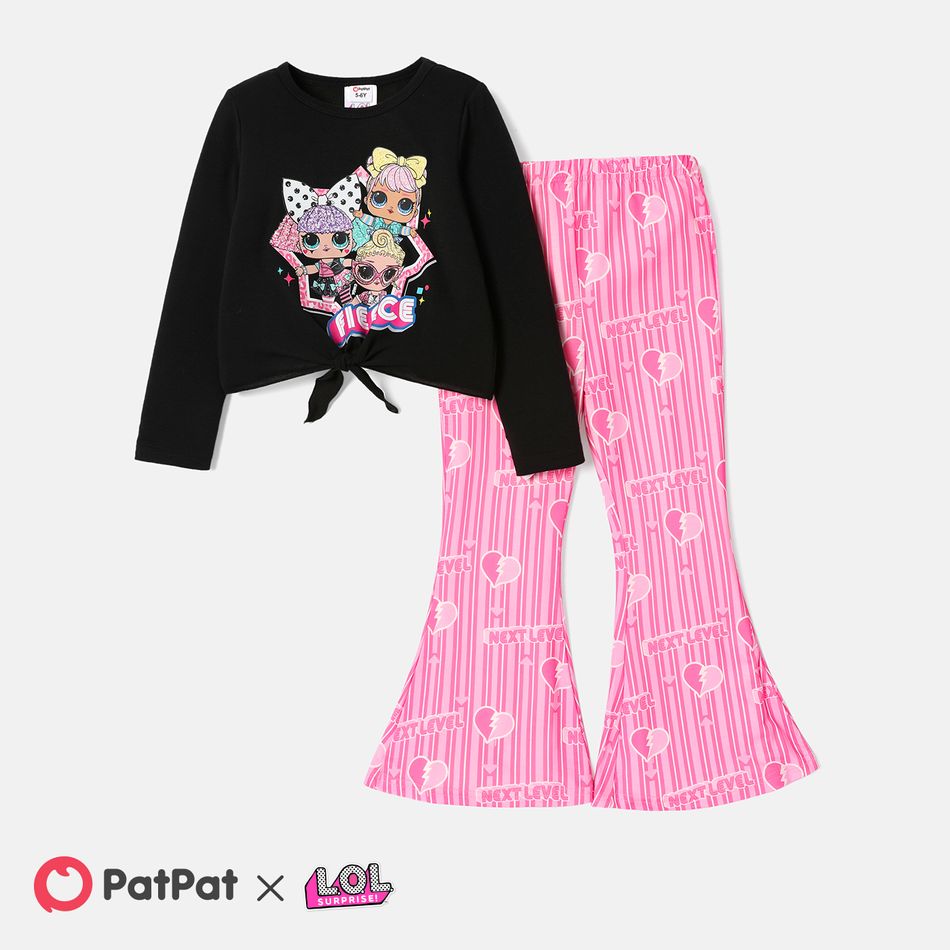 LOL Surprise 2 pièces Enfants Ensemble Fille Personnage Noir big image 1