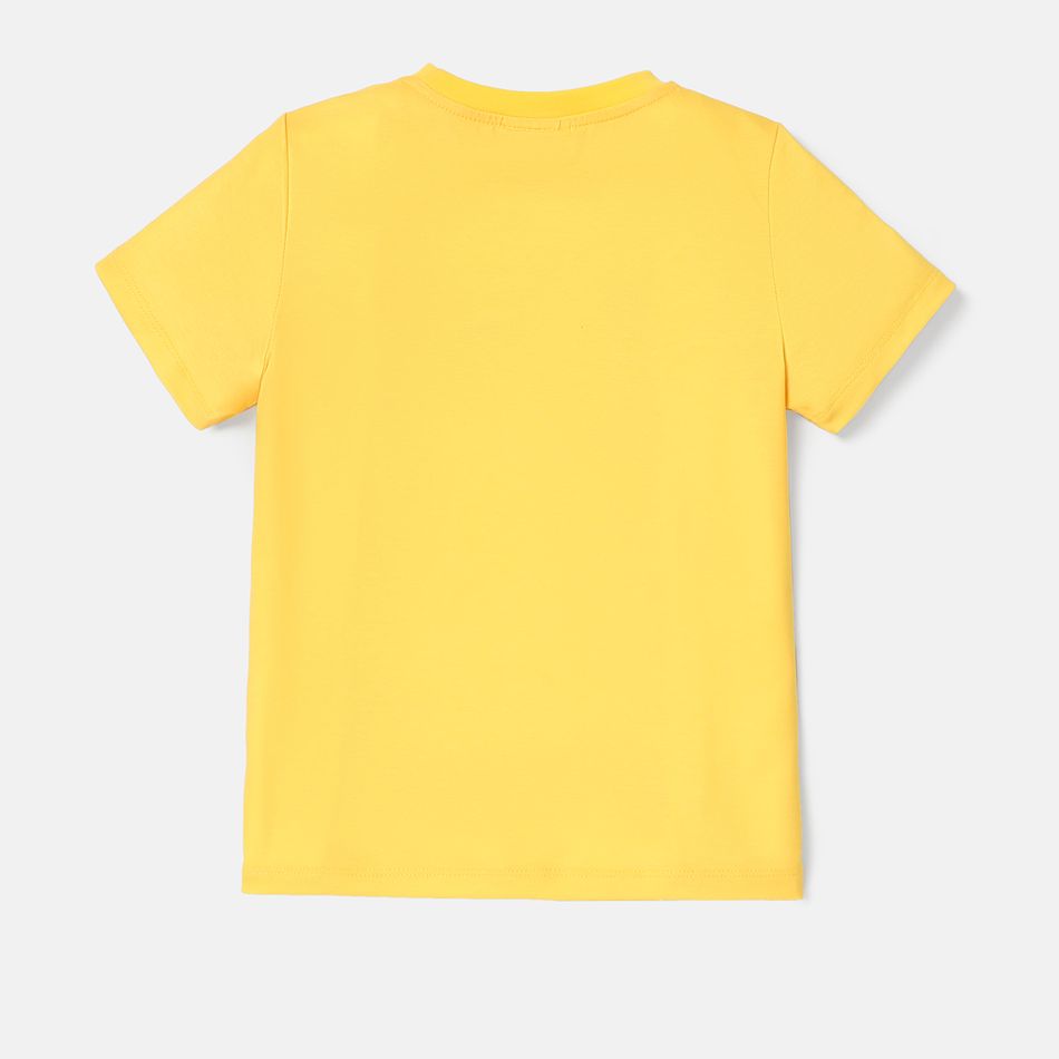 Looney Tunes Kid Girl/Boy Naia Character Print Short-sleeve Tee Yellow big image 5