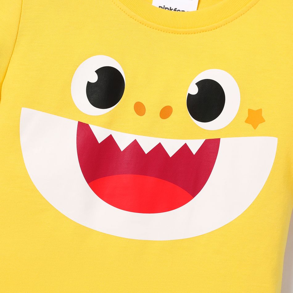 Baby Shark Family Matching 100% Cotton Short-sleeve Shark Print Tee Colorful big image 13