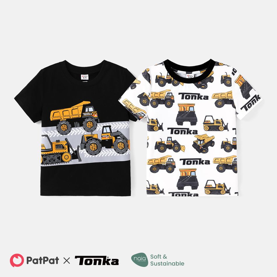 Tonka Toddler Boy Naia/Cotton Short-sleeve Tee Black