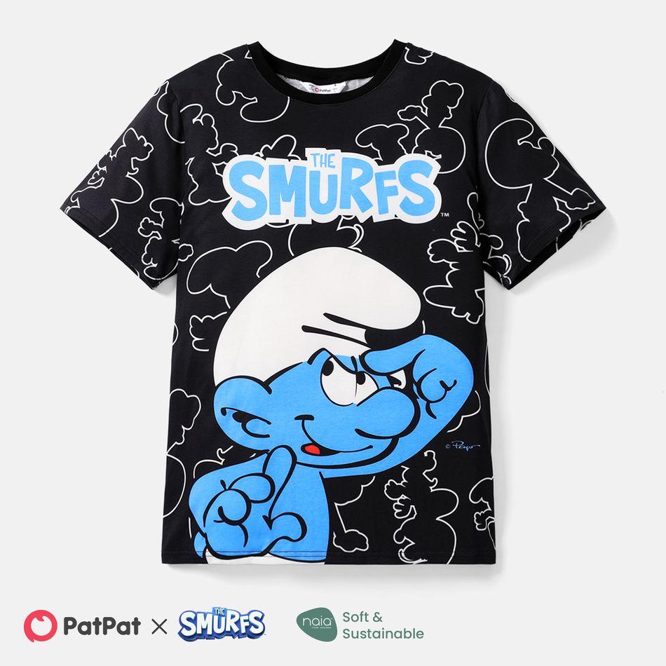The Smurfs Family Matching Graphic Print Short-sleeve Naia™ Tee Colorful big image 14