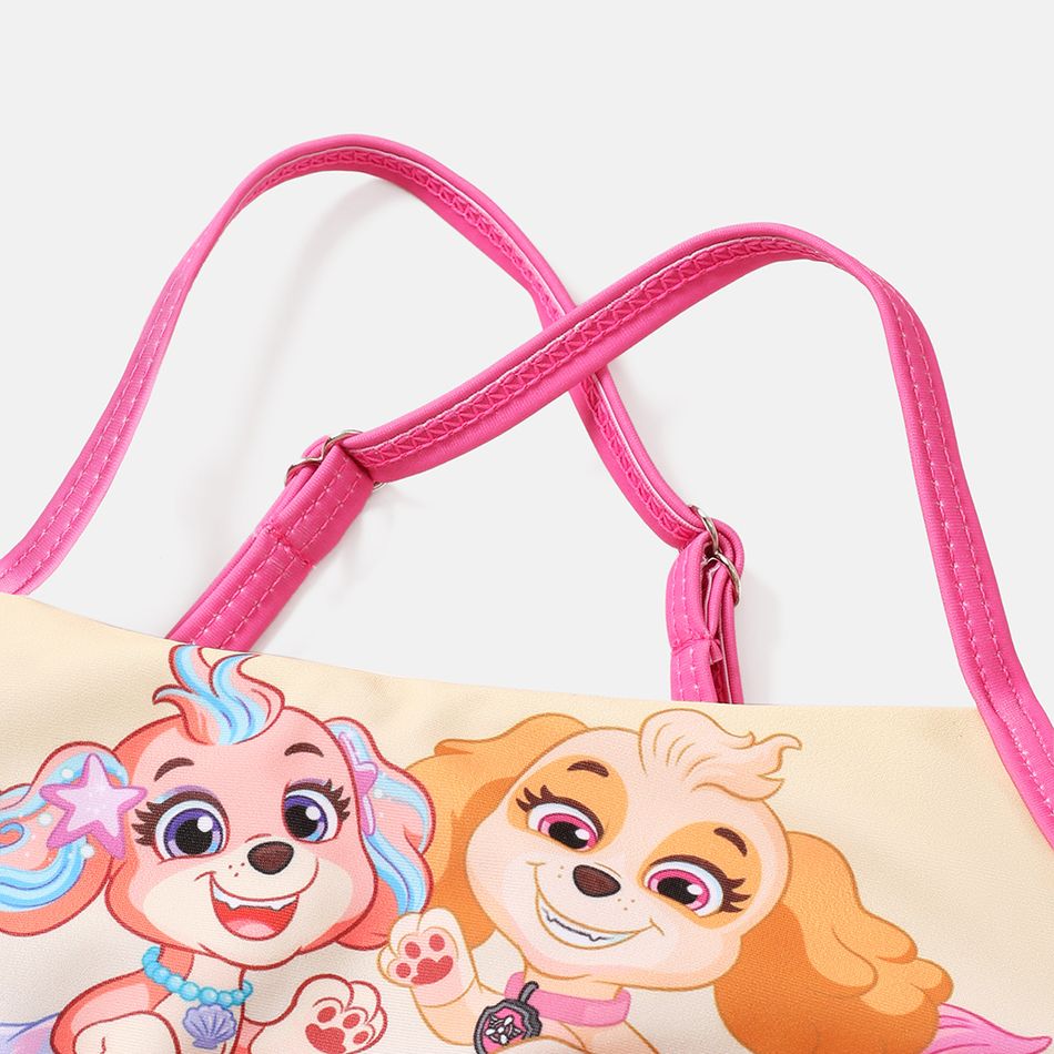 PAW Patrol Toddler Girl 3pcs Mermaid Swimsuit Dark Pink big image 3