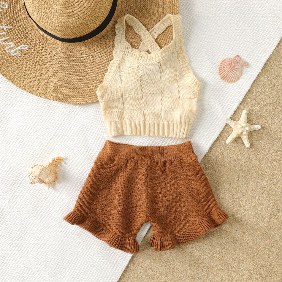 top & shorts set