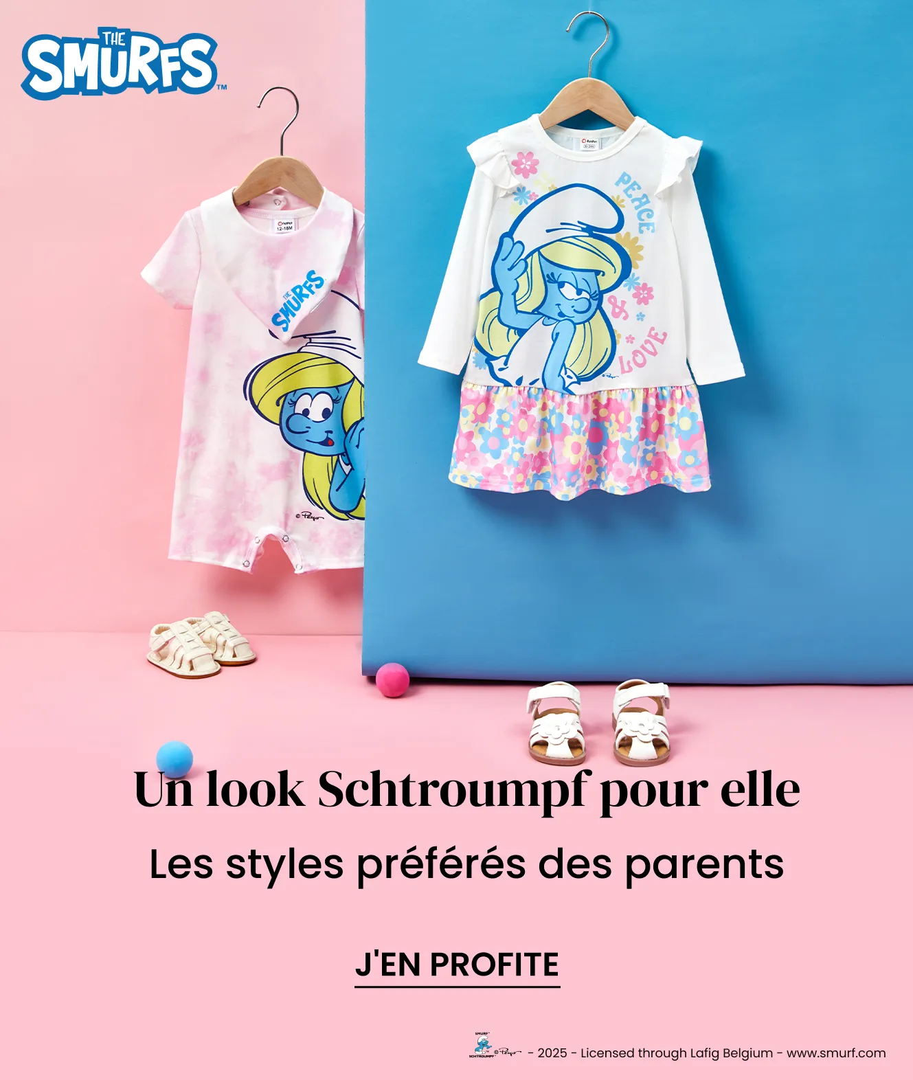 Click it to view  The Smurfs page