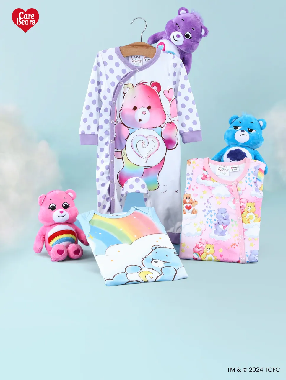 Click it to join Cuddle Up with Care Bears Baby Collection activity