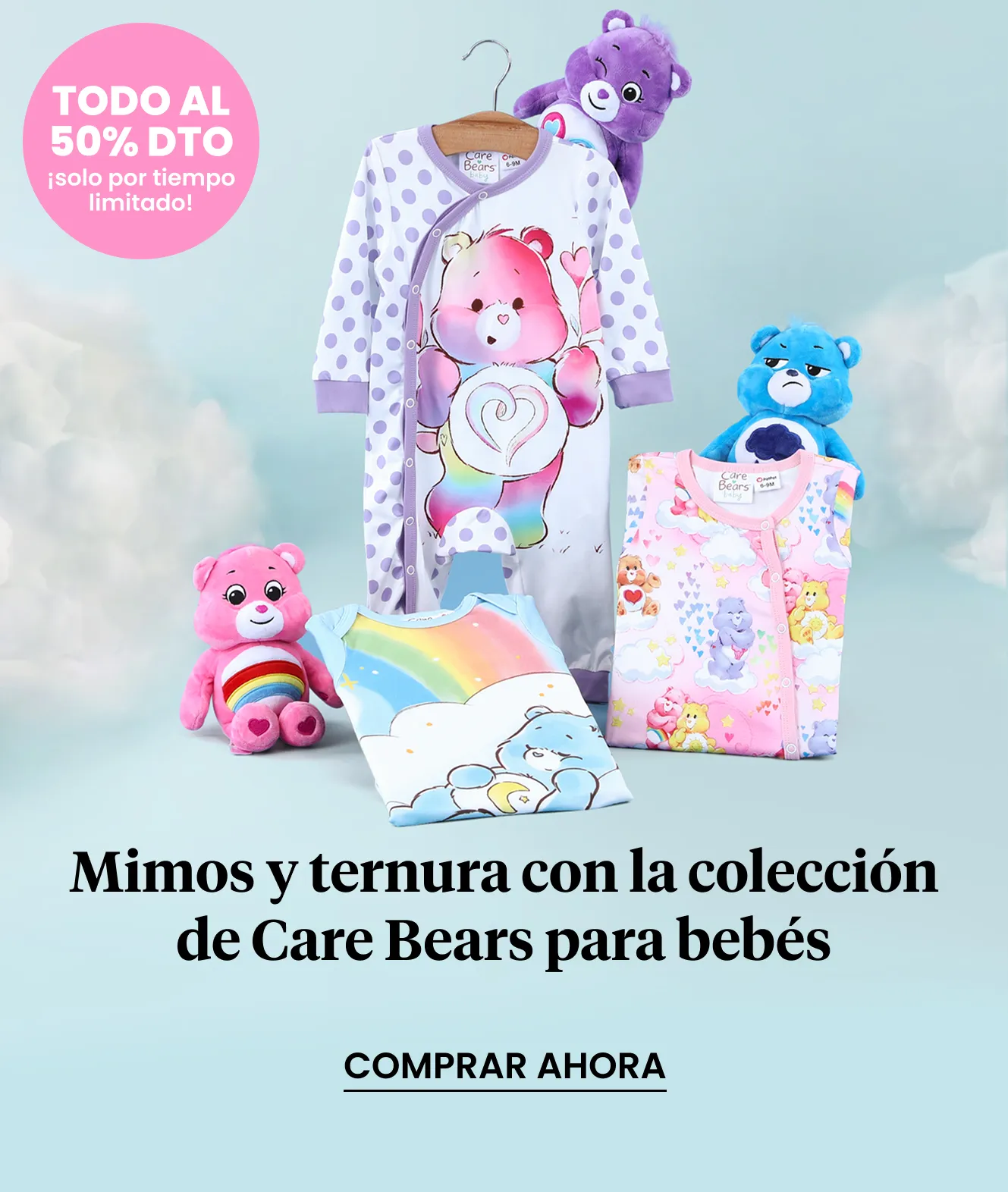 Click it to join Cuddle Up with Care Bears Baby Collection activity