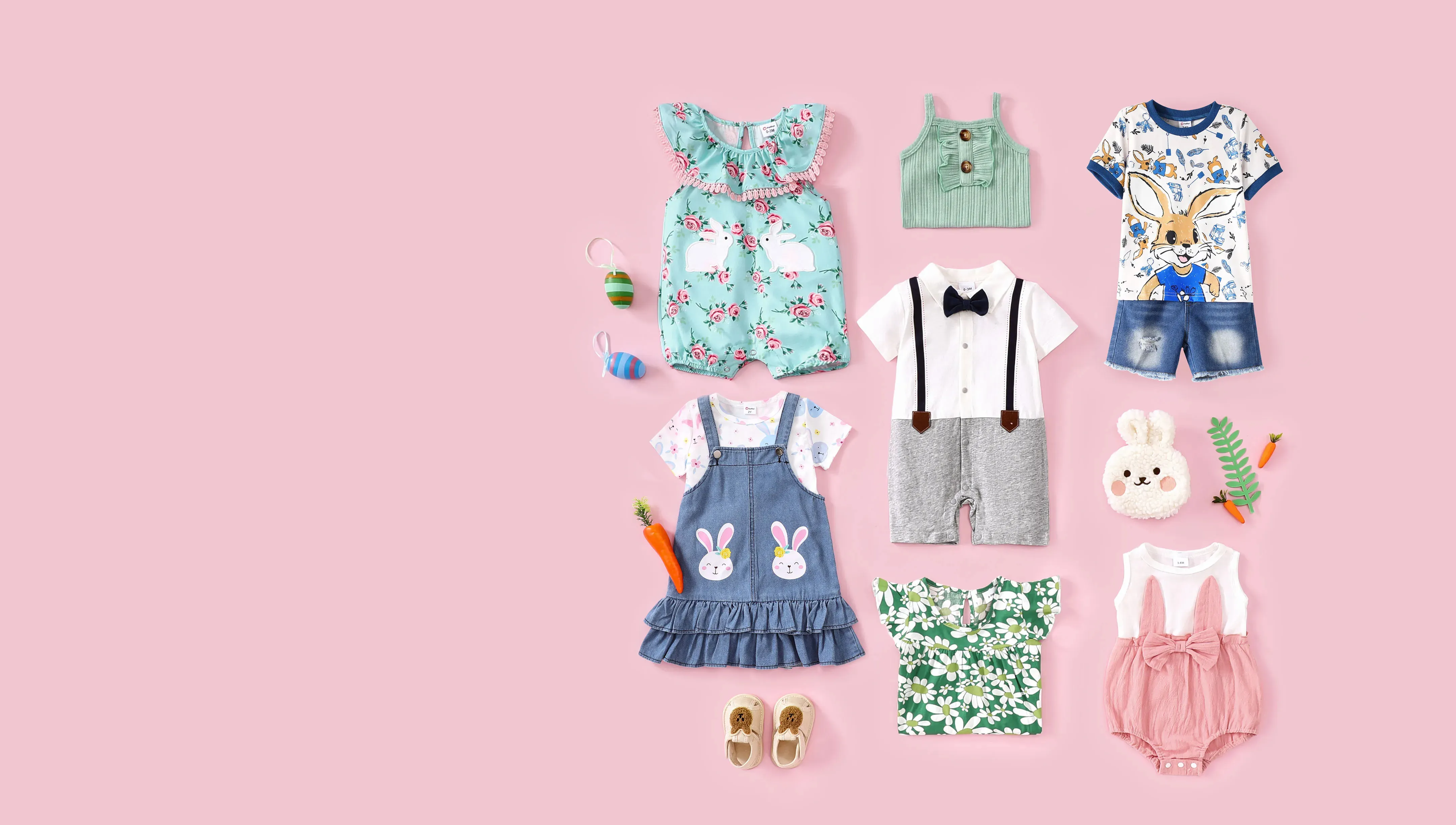 Adorable Easter Outfits for Babies, Toddlers, Kids & Family Matching Styles