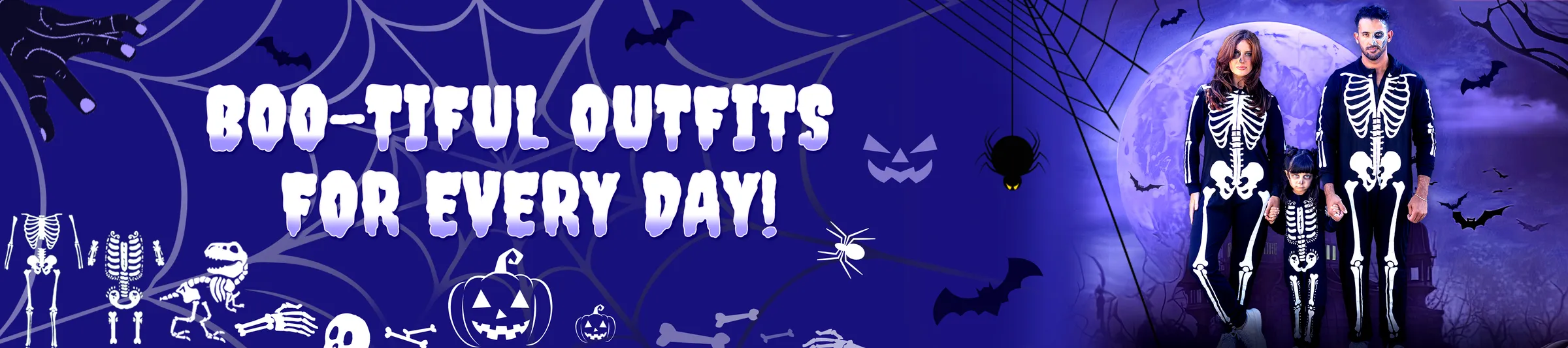 Buy Halloween Skeleton  Clothes Online for Sale - PatPat EUR 