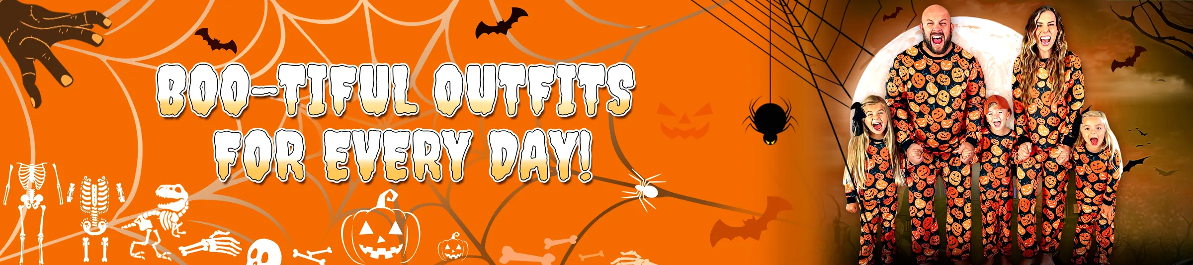 Acquisti i Vestiti Halloween Pigiama di Halloween  Promossi in Linea - PatPat EUR 