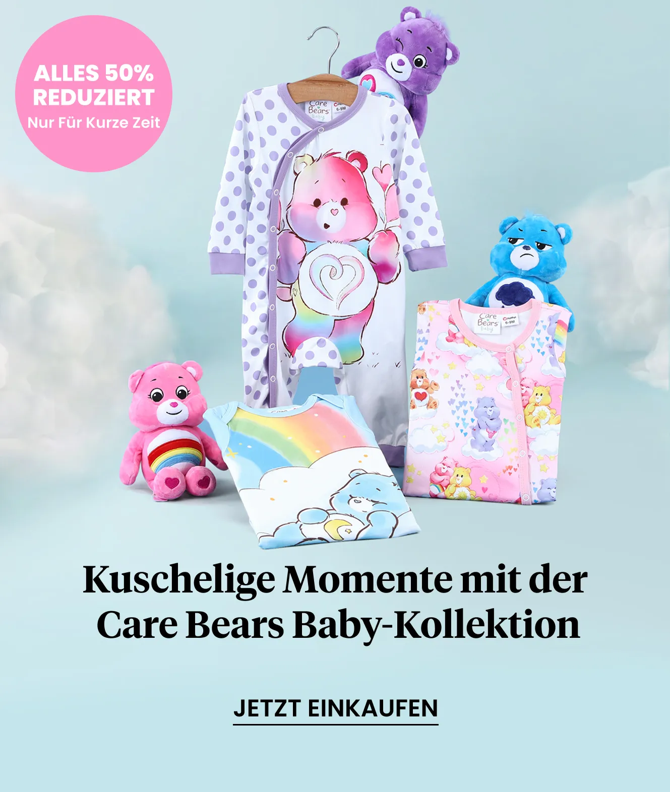 Click it to join Cuddle Up with Care Bears Baby Collection activity