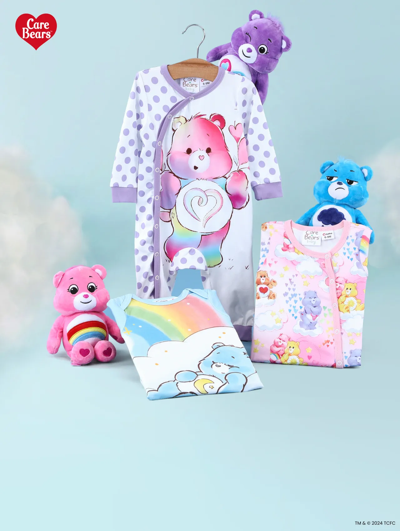 Click it to join Cuddle Up with Care Bears Baby Collection activity