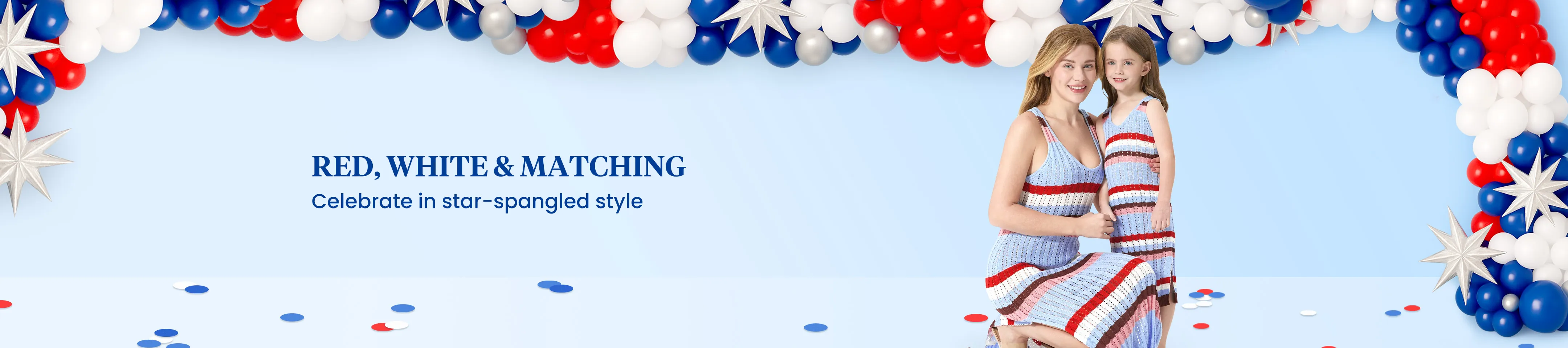 4th of July Outfits for Family Matching - PatPat