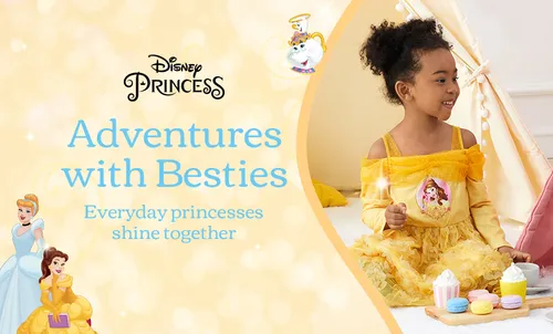 Disney Kids Clothing from $6.79 (Princess Dresses, Christmas