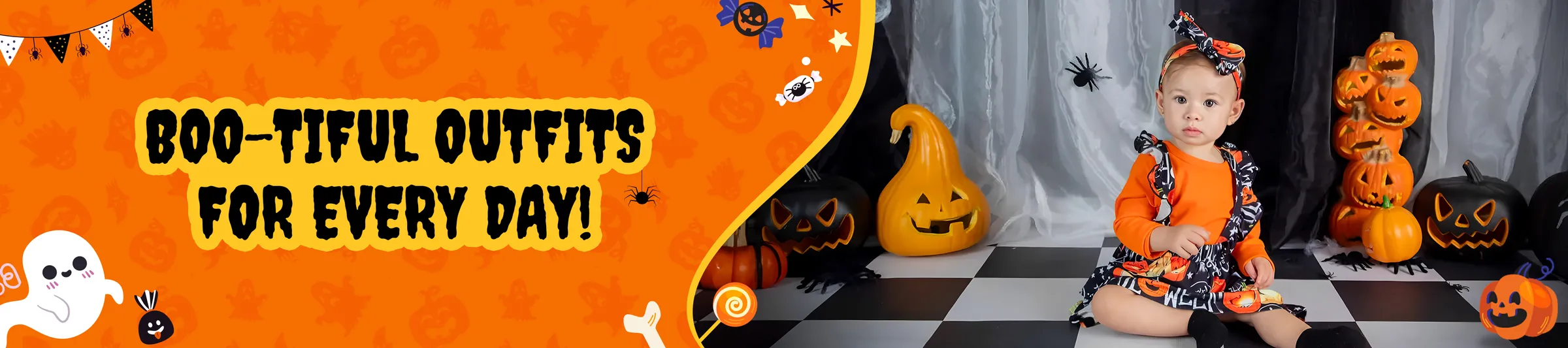 Achetez des vêtements Halloween Bébé  en ligne à vendre - PatPat CA 