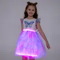 Go-Glow Illuminating Butterfly Dress With Light Up Skirt Including Controller (Built-In Battery) Multi-color image 1