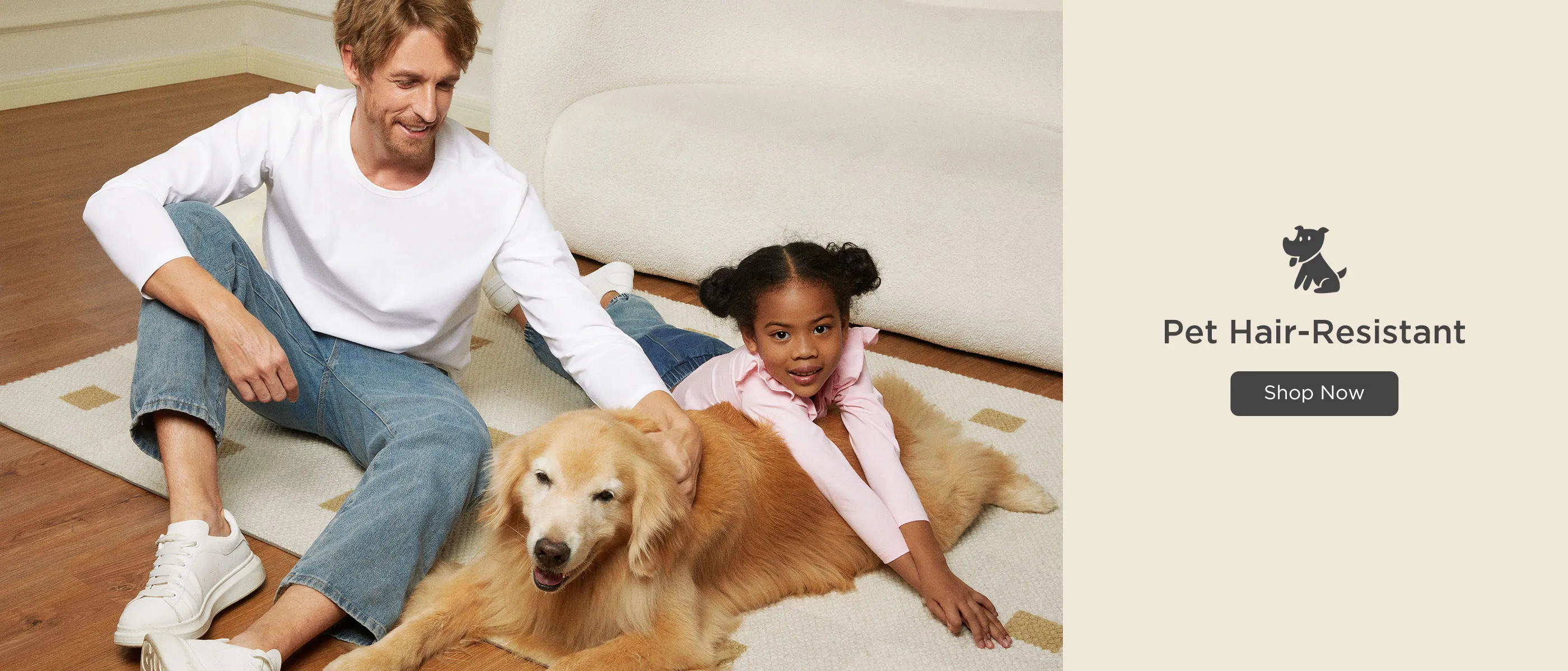 [2Y-6Y]Go-Neat Water Repellent and Stain Resistant Toddler Girl Solid Long-sleeve Tee