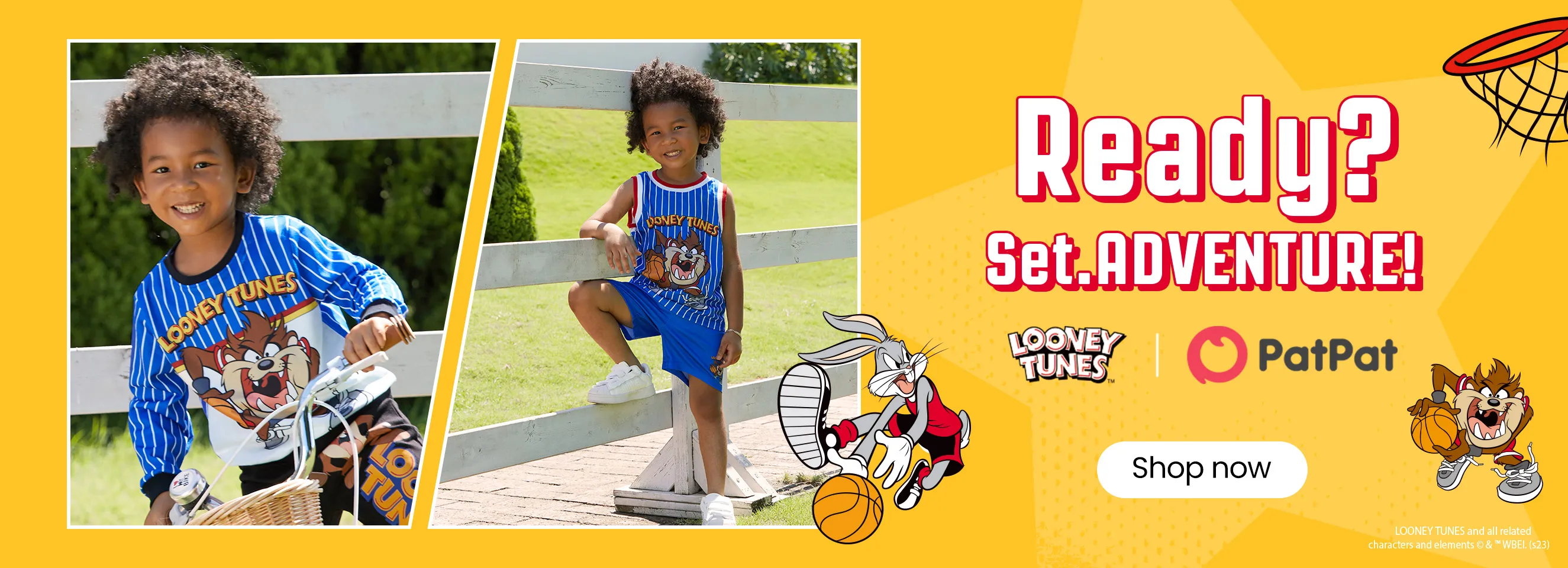 Click it to join PatPat X Looney Tunes activity