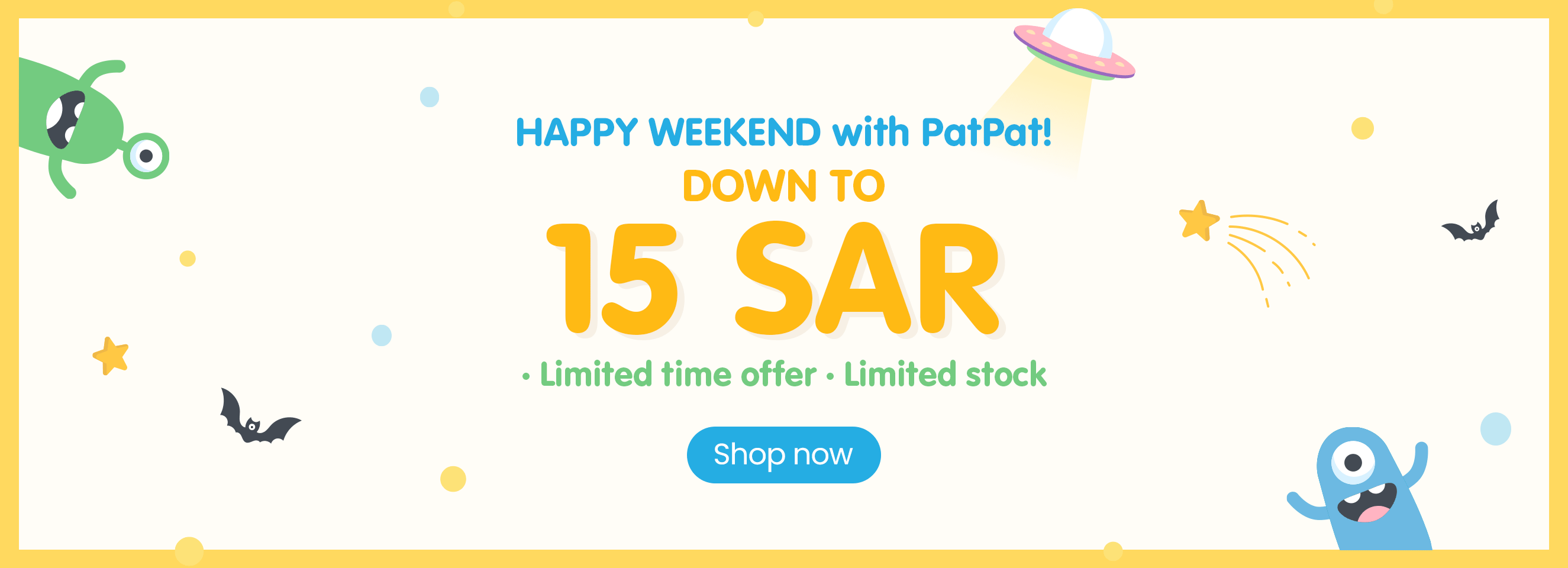 Click it to join Weekend Sale activity