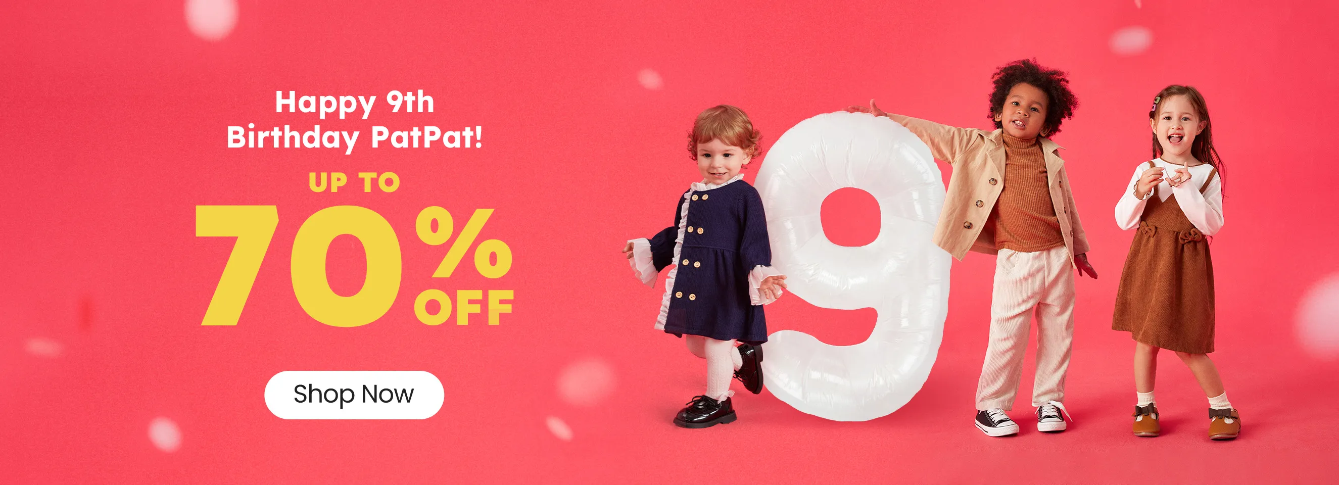 Click it to join PatPat's 9th Anniversary Sale activity
