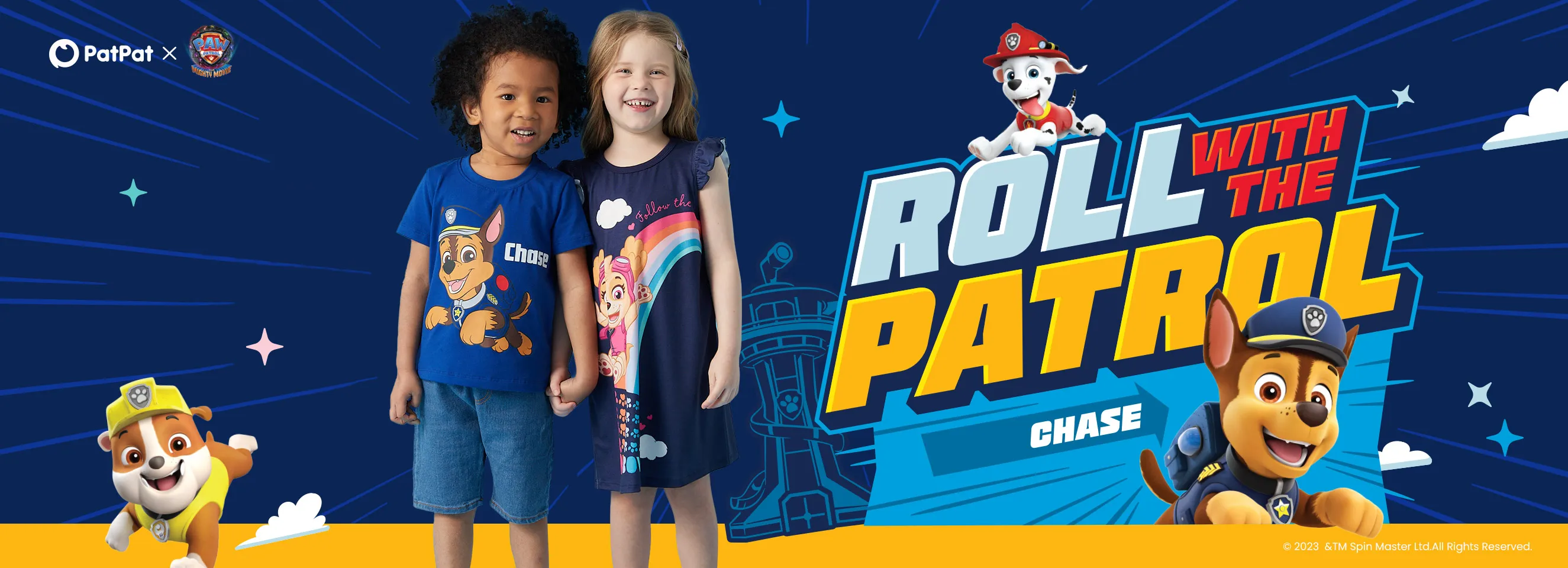 Click it to join PatPat X PAW Patrol activity