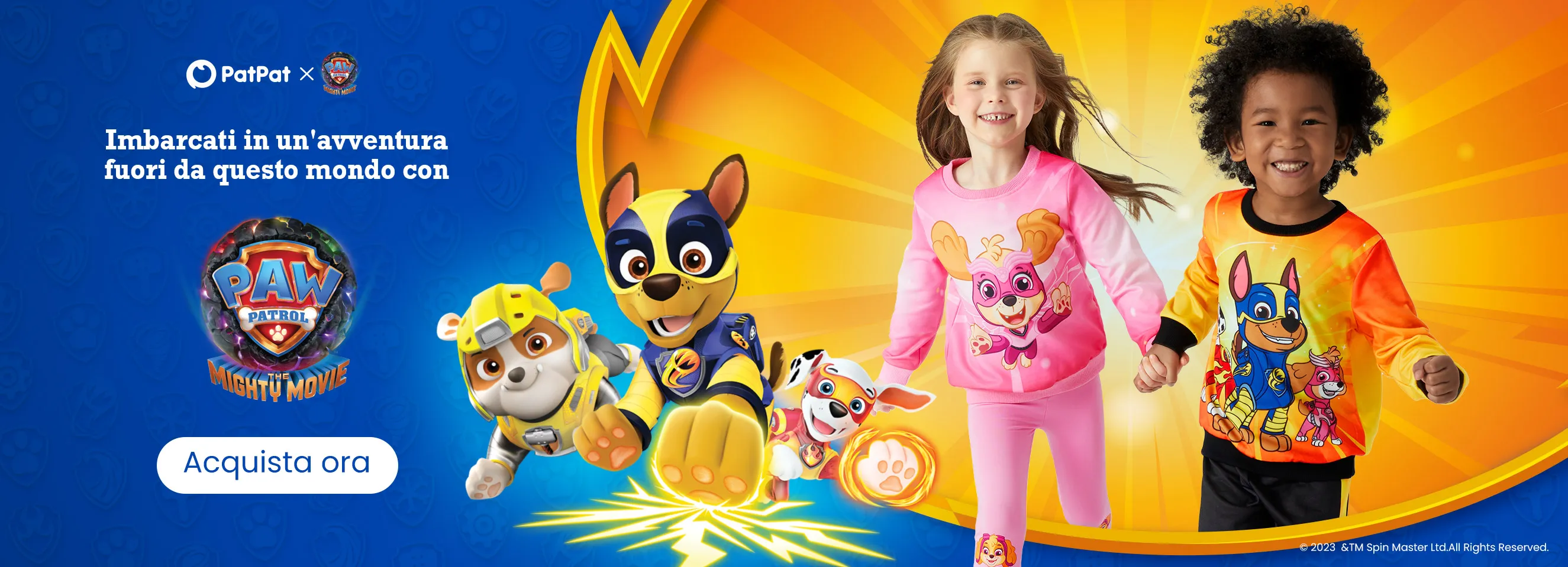 Click it to join PatPat X PAW Patrol activity