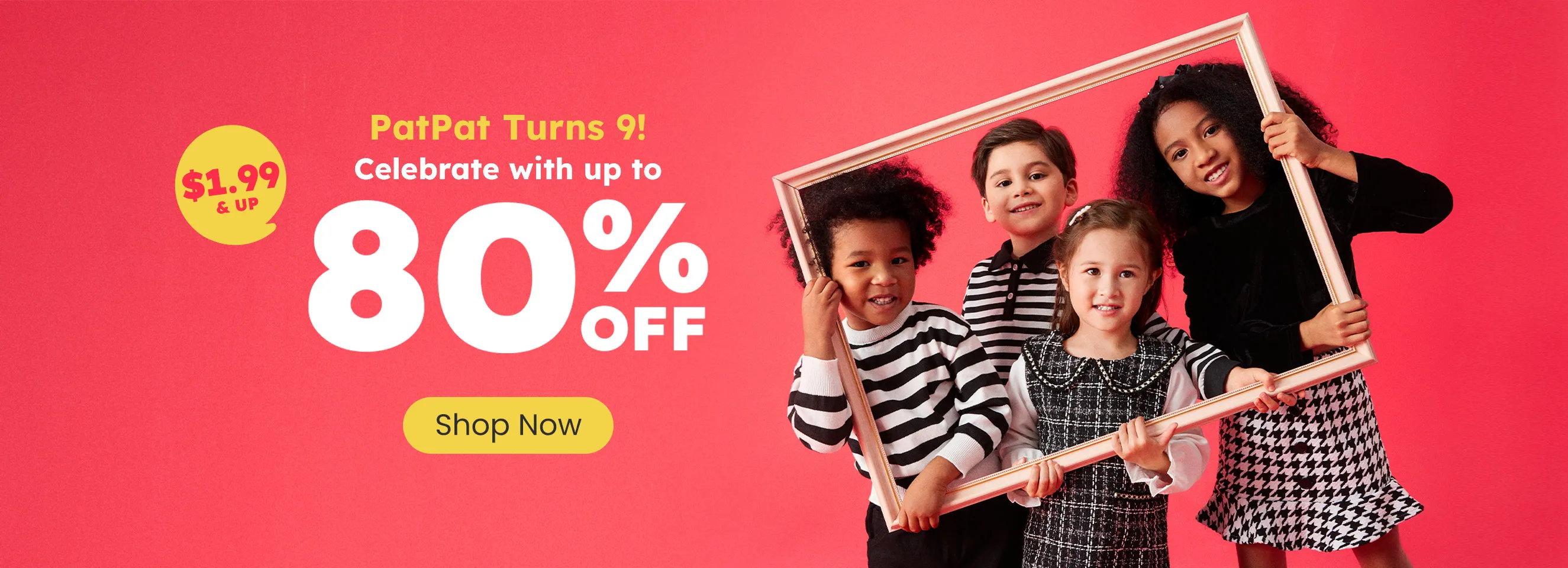 Click it to join PatPat's 9th Anniversary Sale activity